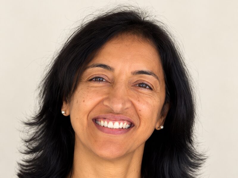Deepa Ramaswamy, smiling